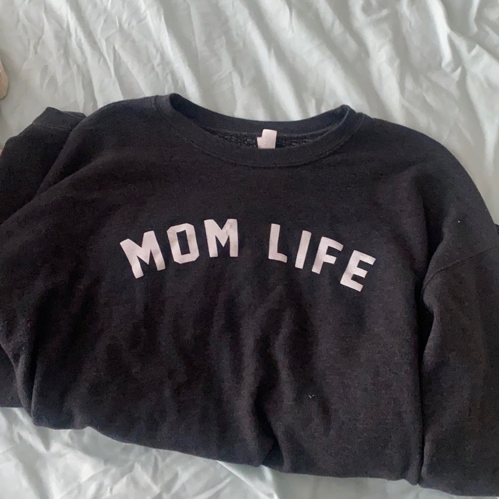 Mom Life Graphic Sweater